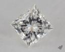 0.81 Carat H-VS1 Ideal Cut Princess Diamond 