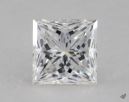0.70 Carat E-VVS2 Very Good Cut Princess Diamond 