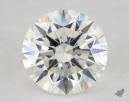 0.91 Carat I-SI1 Ideal Cut Round Diamond 