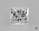 1.67 Carat F-VS2 Ideal Cut Princess Diamond 