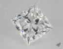 1.00 Carat F-VS2 Ideal Cut Princess Diamond 