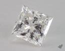 1.52 Carat H-SI1 Ideal Cut Princess Diamond 