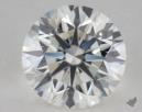 1.30 Carat H-VVS1 Ideal Cut Round Diamond 