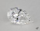 0.51 Carat D-I1 Very Good Cut Pear Diamond 