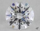 0.40 Carat D-VVS1 Excellent Cut Round Diamond 