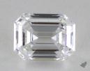 2.02 Carat D-VS2 Very Good Cut Emerald Diamond 
