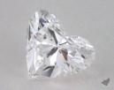 2.01 Carat D-SI1 Very Good Cut Heart Diamond 