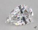 1.03 Carat E-SI2 Very Good Cut Pear Diamond 