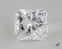 1.03 Carat D-VS1 Good Cut Radiant Diamond 