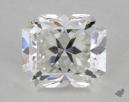 1.01 Carat G-IF Very Good Cut Radiant Diamond 