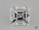 0.50 Carat I-VS1 Fair Cut Asscher Diamond 