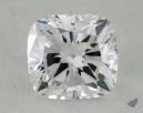 1.02 Carat E-VS2 Good Cut Cushion Diamond 