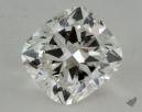 1.53 Carat H-VS1 Ideal Cut Cushion Diamond 