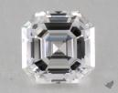 1.02 Carat D-VS2 Good Cut Asscher Diamond 