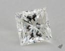 2.01 Carat H-VS1 Ideal Cut Princess Diamond 
