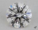 0.32 Carat H-IF Excellent Cut Round Diamond 