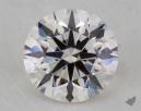 0.42 Carat H-VVS1 Excellent Cut Round Diamond 