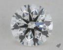 0.32 Carat E-VVS1 Excellent Cut Round Diamond 