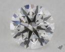 0.30 Carat E-VVS1 Excellent Cut Round Diamond 