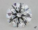 0.34 Carat E-VVS1 Excellent Cut Round Diamond 