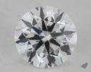 0.35 Carat E-VVS1 Excellent Cut Round Diamond 