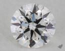 0.33 Carat E-VS2 Excellent Cut Round Diamond 