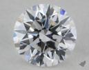 0.51 Carat E-VVS2 Very Good Cut Round Diamond 