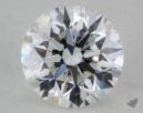 0.52 Carat E-VVS2 Very Good Cut Round Diamond 