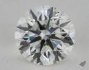 2.01 Carat H-SI1 Excellent Cut Round Diamond 