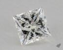 2.15 Carat H-VS1 Very Good Cut Princess Diamond 
