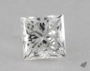 0.45 Carat H-VVS2 Ideal Cut Princess Diamond 
