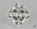 0.55 Carat F-VS2 Ideal Cut Princess Diamond 