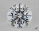 0.57 Carat E-VVS1 Excellent Cut Round Diamond 
