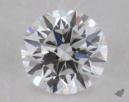 0.33 Carat D-SI2 Very Good Cut Round Diamond 