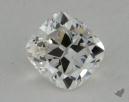 0.90 Carat H-VS1 Good Cut Cushion Diamond 