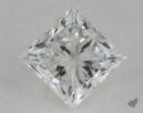 0.56 Carat D-VVS1 Ideal Cut Princess Diamond 