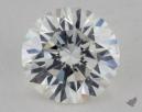 0.53 Carat H-VS1 Excellent Cut Round Diamond 