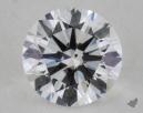 1.00 Carat D-SI1 Good Cut Round Diamond 
