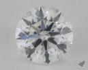 0.34 Carat F-SI1 Ideal Cut Round Diamond 