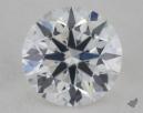 0.33 Carat F-SI1 Ideal Cut Round Diamond 