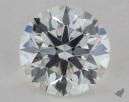 1.23 Carat H-VVS1 Ideal Cut Round Diamond 