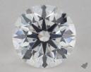 1.09 Carat E-VVS1 Ideal Cut Round Diamond 