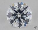 1.10 Carat D-VVS2 Ideal Cut Round Diamond 