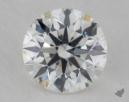 0.36 Carat H-SI2 Ideal Cut Round Diamond 