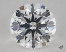 1.64 Carat F-VS1 Ideal Cut Round Diamond 
