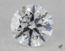 0.33 Carat F-IF Ideal Cut Round Diamond 