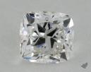 0.91 Carat F-SI1 Ideal Cut Cushion Diamond 