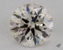 1.30 Carat K-VVS2 Excellent Cut Round Diamond 
