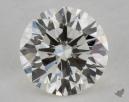 0.90 Carat I-SI1 Very Good Cut Round Diamond 