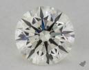 1.02 Carat J-VVS1 Excellent Cut Round Diamond 